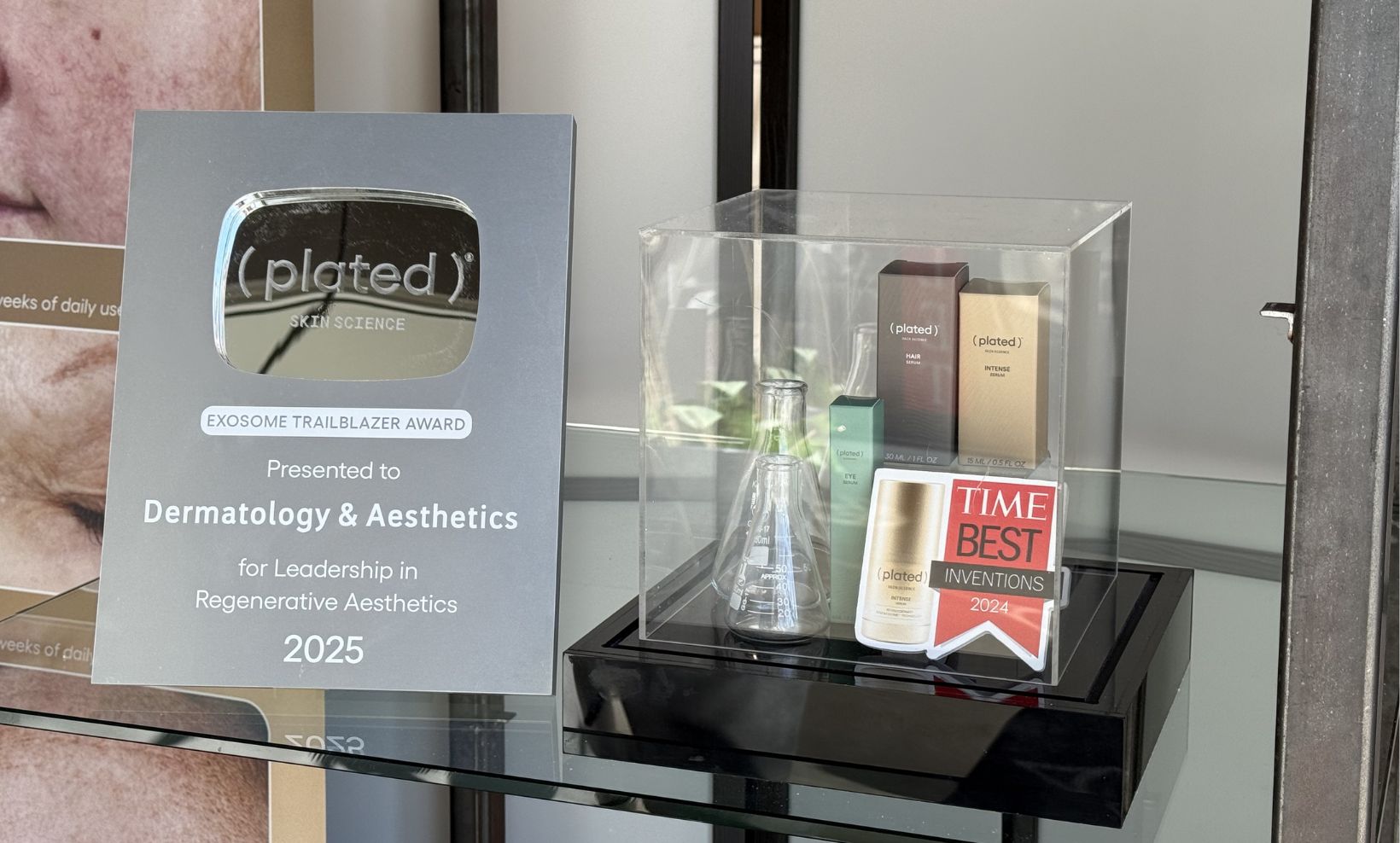 Dermatology + Aesthetics, located in the heart of Chicago, was awarded the Plated Skin Science Trailblazer Award by Rion Aesthetics